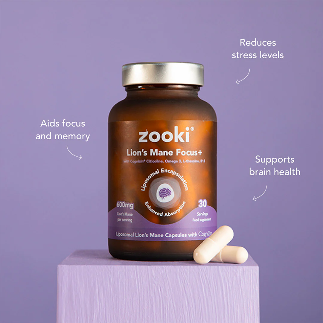 Lion's Mane Focus+, Liposomal Capsules - Image 4