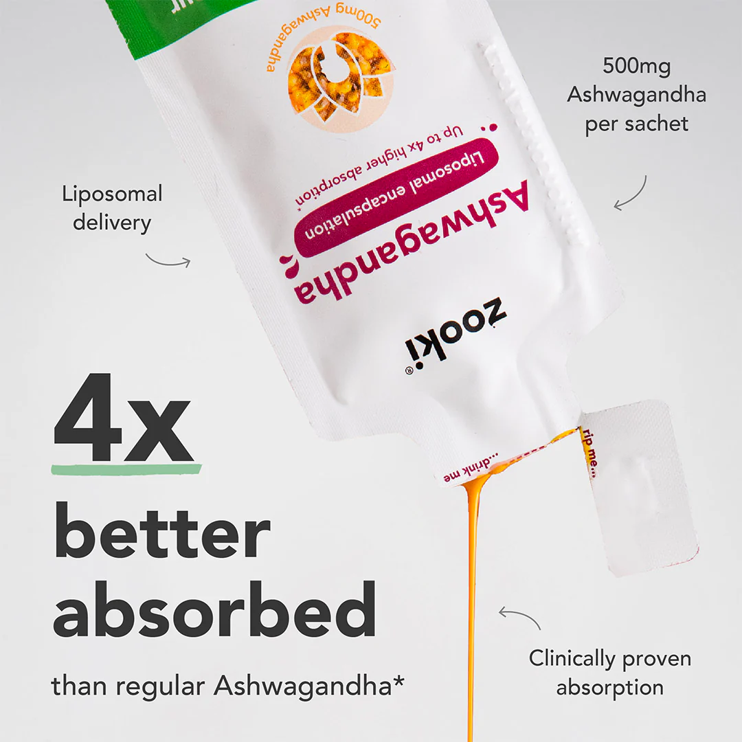 Ashwagandha, Liposomal Liquid Sachets - Image 3